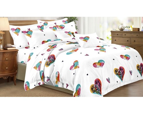 Постельное белье семейное Art Color Абстракция