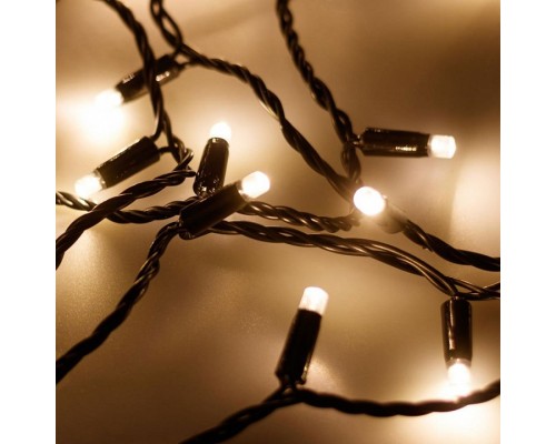 Гирлянда нить [10 м] String ARD-STRING-CLASSIC-10000-BLACK-100LED-STD WARM (230V, 7W)
