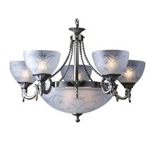 Подвесная люстра Eurosvet Kleo 60006/8 античная бронза