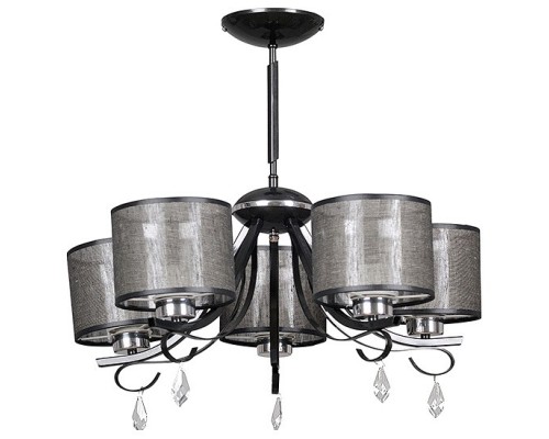 Люстра на штанге Emibig Ultra Black 885/5