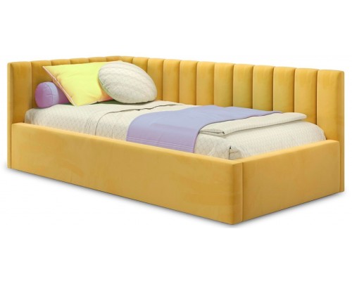 Кровать односпальная Milena 2000x900 c матрасом ГОСТ