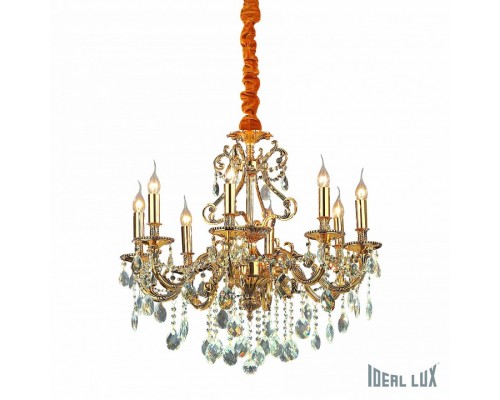 Подвесная люстра Ideal Lux Gioconda GIOCONDA SP8 ORO