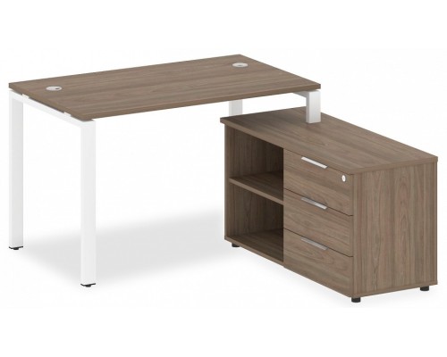 Стол письменный Metal System БП.РС-СТС-2.2 (R)