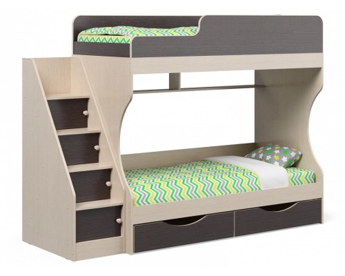 Кровать двухъярусная Р443