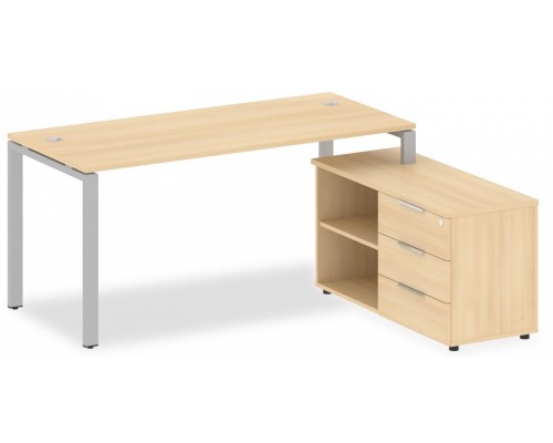 Стол письменный Metal System БП.РС-СТС-2.4 (R)