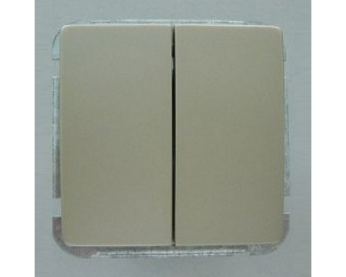 Выключатель двухклавишный без рамки Imex 1122L 1122L-S300