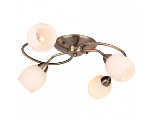 Потолочная люстра Arte Lamp Silvana A4033PL-4AB