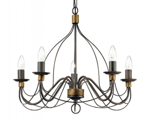 Подвесная люстра Ideal Lux Corte CORTE SP5 RUGGINE