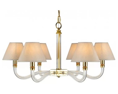 Подвесная люстра iLamp Amber YT2043-8 GD+Coffee