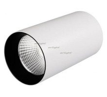 Накладной светильник Arlight SP-POLO-SURFACE-R85-15W White5000 (WH-BK, 40 deg) 027521