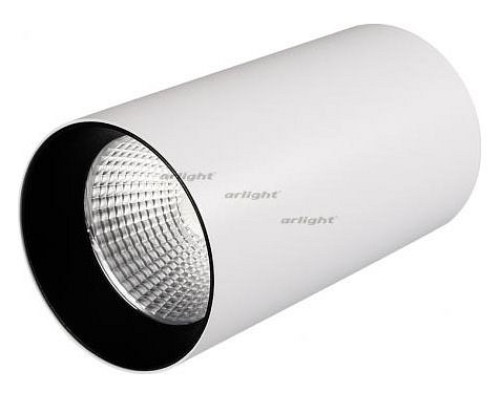 Накладной светильник Arlight SP-POLO-SURFACE-R85-15W White5000 (WH-BK, 40 deg) 027521