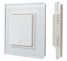 Панель-диммера клавишная накладная Arlight SR-EN90 SR-EN9001-RF-UP White (DIM, 1 зонa)