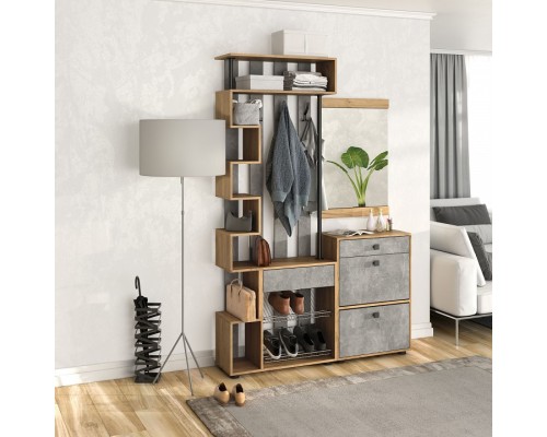 Стенка для прихожей Мини Лайт Комп.2