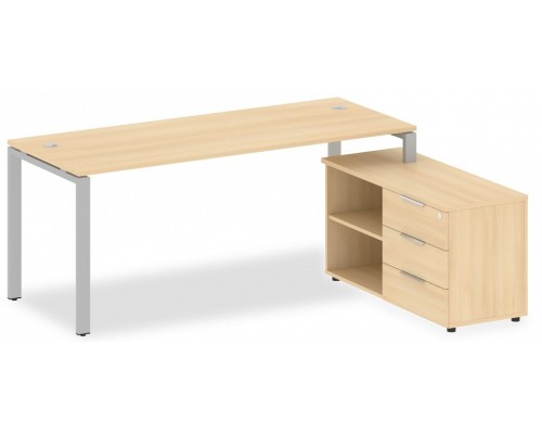 Стол письменный Metal System БП.РС-СТС-2.5 (R)