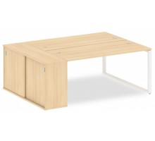 Стол письменный Metal System БО.РС-СШК-1.4 Т