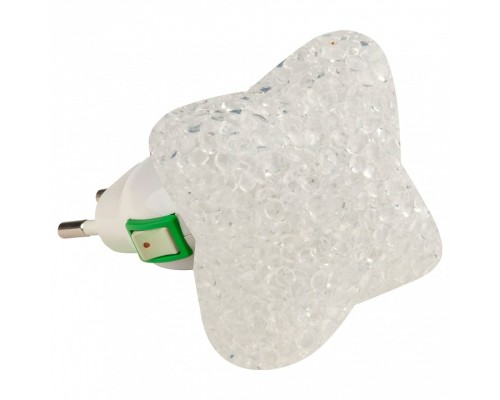 Ночник Uniel DTL-309 DTL-309-Звездочка/WHITE/1LED/0,1W