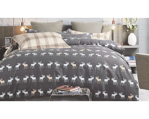 Постельное белье семейное Moose