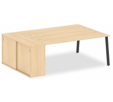 Стол письменный Metal System БА.РС-СШК-1.5 Т