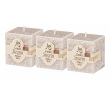 Набор из 3 свечей ароматических Indian silk 348-800