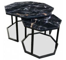 Набор из 2 столов журнальных Quartz