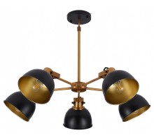 Люстра на штанге LUMINA DECO Belmonti LDP D017-5 BK