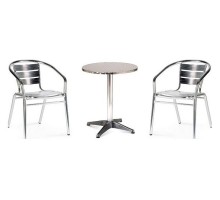 Набор уличный LFT-3059/T3127-D60 Silver 2Pcs