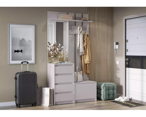 Стенка для прихожей Айден Мальм