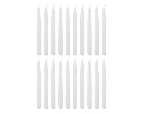 Набор из 20 свечей декоративных (21 см) Эко 348-499