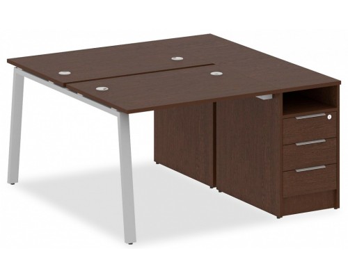 Стол письменный Metal System БА.РС-СТП-2.1