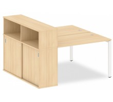 Стол письменный Metal System БП.РС-СШК-2.2 Т