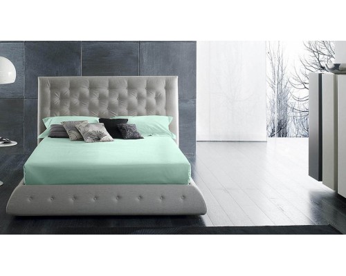 Простыня на резинке (90x200x25 см) Satin Luxe