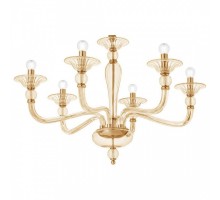 Подвесная люстра Ideal Lux Danieli DANIELI SP6 AMBRA