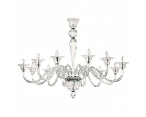 Подвесная люстра Ideal Lux Brigitta BRIGITTA SP12 TRASPARENTE