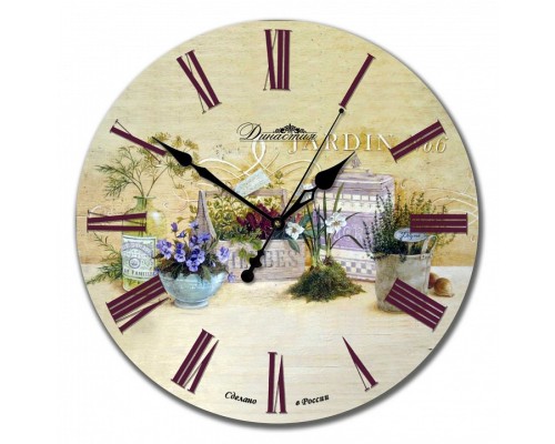 Настенные часы (33x33x4 см) Натюрморт 02-021