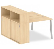 Стол письменный Metal System БА.РС-СШК-2.1 Т