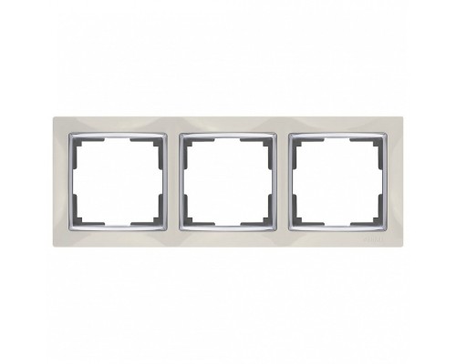 Рамка на 3 поста Werkel Snabb WL03-Frame-03-ivory
