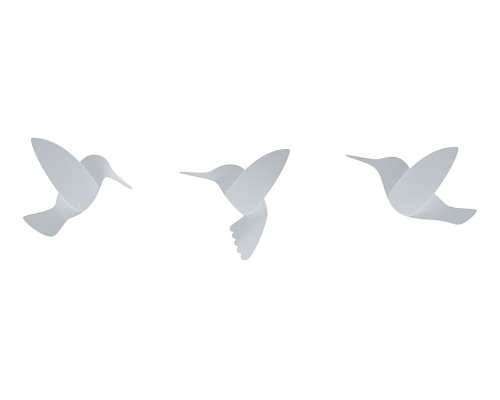 Набор из 9 фигур настенных (12.7x2.6x9.9 см) Hummingbird 1012966-660