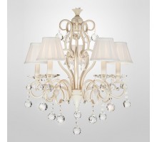 Подвесная люстра Eurosvet Ivin 12075/5 белый Strotskis