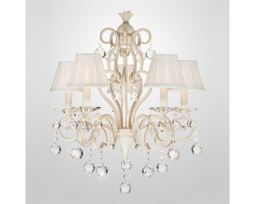 Подвесная люстра Eurosvet Ivin 12075/5 белый Strotskis