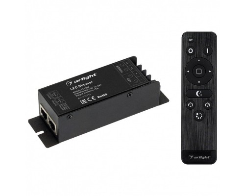 Контроллер-диммер с пультом ДУ Arlight VT-S08 VT-S08-1x25A (12-24V, ПДУ Стик 12кн, RF)