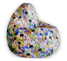 Кресло-мешок Котята Оксфорд L