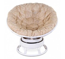 Кресло-качалка Papasan 23/01В White