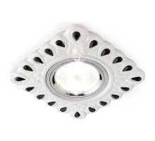 Встраиваемый светильник Ambrella Ceramo D5550 W/BK