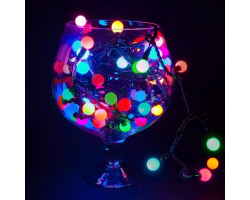 Гирлянда Супернить (10 м) LED-шарики 303-509-6