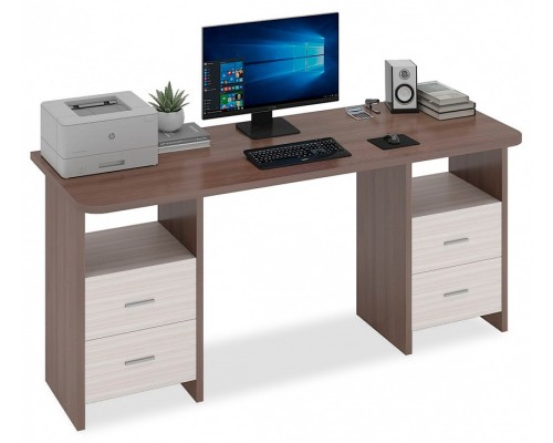 Стол письменный Домино Lite СКЛ-Прям170Р+2ТЯЛ