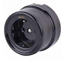 Розетка с заземлением без рамки Werkel Retro WL18-03-01