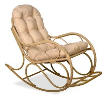 Кресло-качалка с подножкой