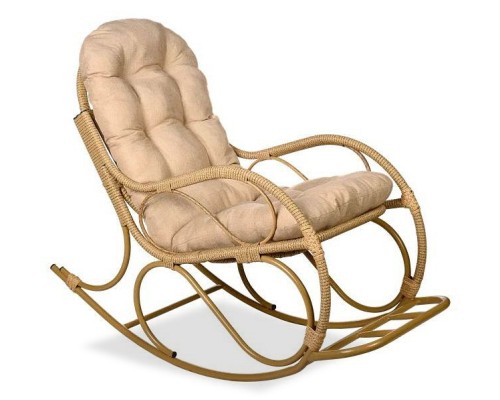 Кресло-качалка с подножкой