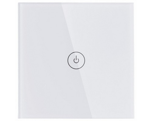 Выключатель сенсорый одноклавишный с подсветкой и функцией Wi-Fi Smart WiFi Wall Switch - Touch Button MSS510HK(EU)-TOUCH