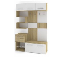 Стенка для прихожей Дебют 01.02